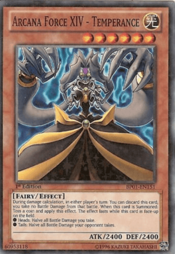 Arcana Force XIV - Temperance [BP01-EN151] Starfoil Rare (ONLINE ORDER ONLY)
