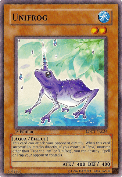 Unifrog [LODT-EN029] Common (ONLINE ORDER ONLY)