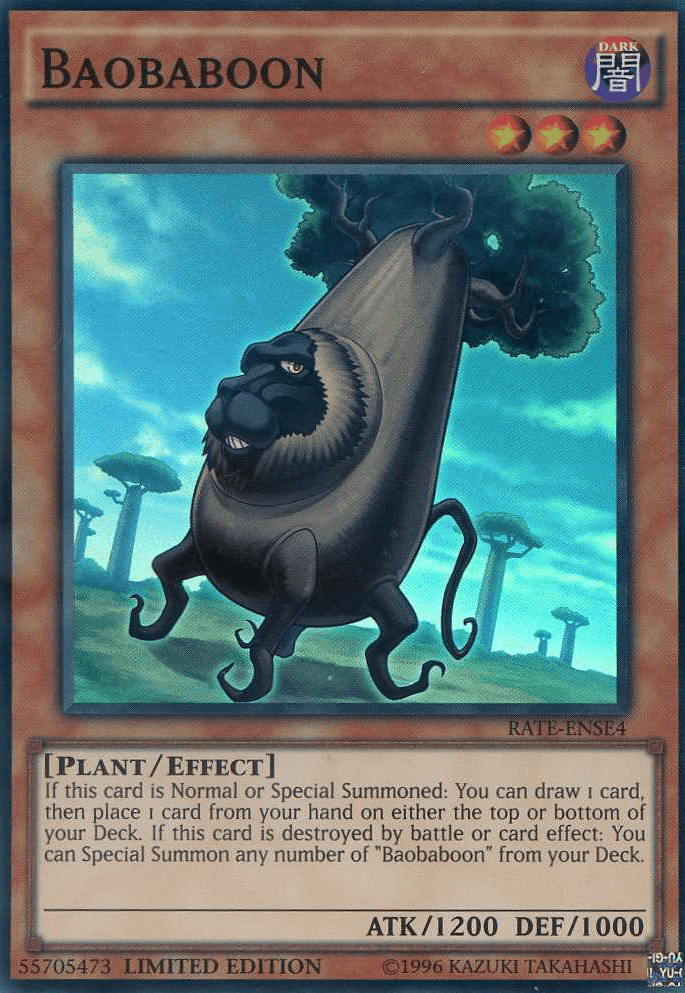 Baobaboon [RATE-ENSE4] Super Rare (ONLINE ORDER ONLY)
