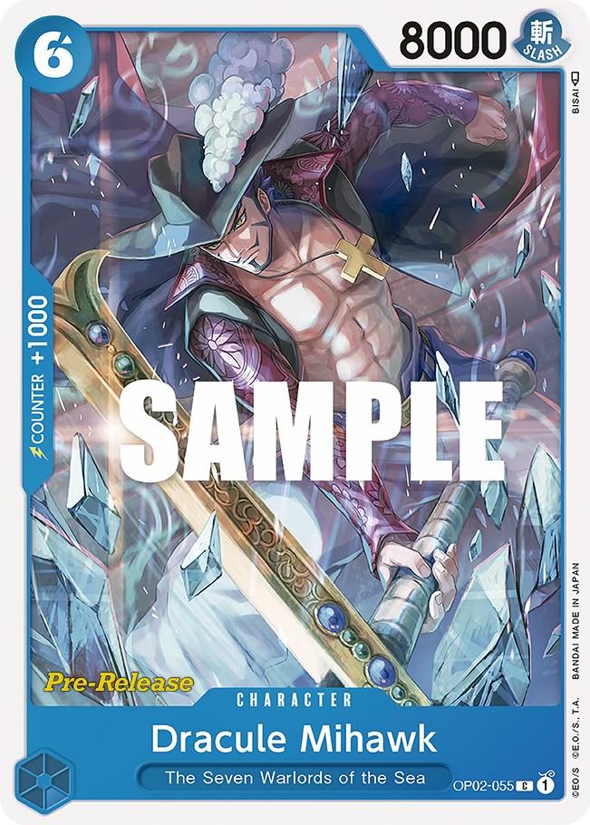 Dracule Mihawk [Paramount War Pre-Release Cards] (ONLINE ORDER ONLY)