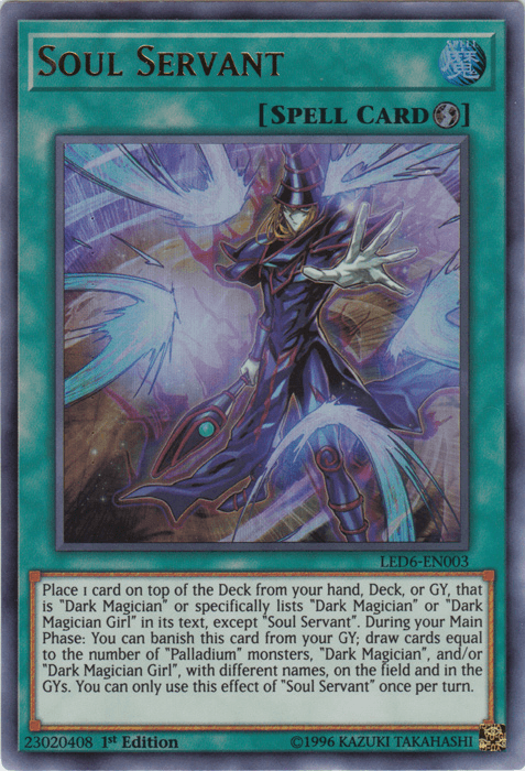 Soul Servant [LED6-EN003] Ultra Rare (ONLINE ORDER ONLY)