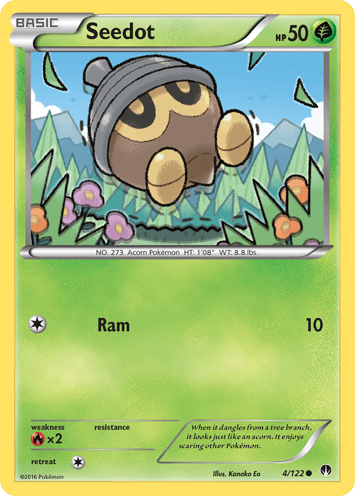 Seedot (4/122) [XY: BREAKpoint] (Online Only)