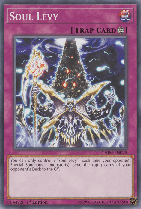 Soul Levy [CHIM-EN079] Common (ONLINE ORDER ONLY)