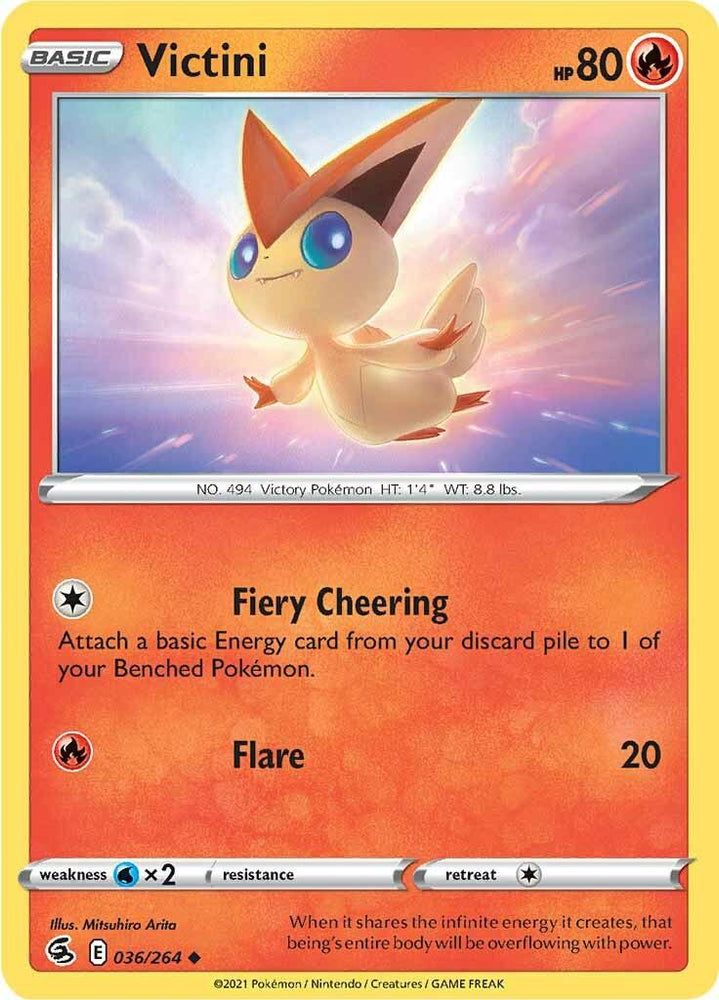 Victini (036/264) [Sword & Shield: Fusion Strike] (Online Only)