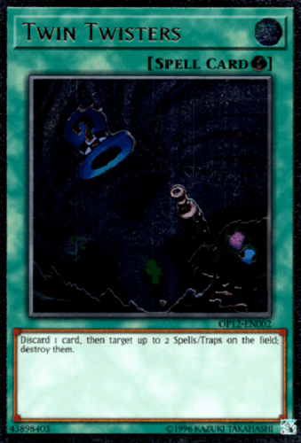 Twin Twisters [OP12-EN002] Ultimate Rare (ONLINE ORDER ONLY)