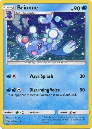 Brionne (40/149) (Cosmos Holo) [Sun & Moon: Base Set] (Online Only)