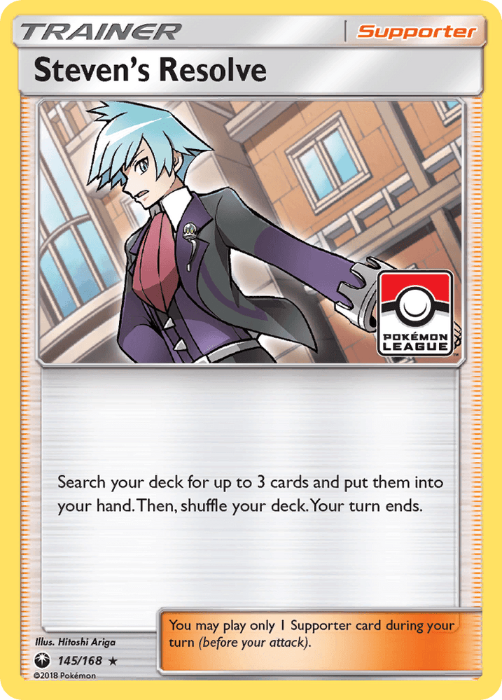 Steven's Resolve (145/168) [Sun & Moon: Celestial Storm] (Online Only)