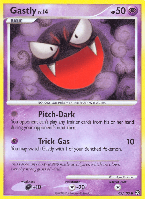 Gastly (62/100) [Diamond & Pearl: Stormfront] (Online Only)