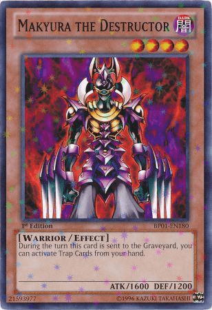 Makyura the Destructor [BP01-EN180] Starfoil Rare (ONLINE ORDER ONLY)