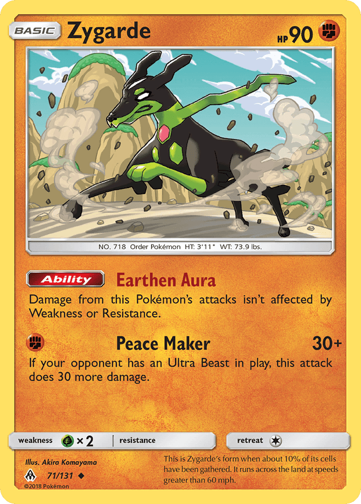 Zygarde (71/131) [Sun & Moon: Forbidden Light] (Online Only)
