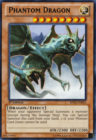 Phantom Dragon [BP02-EN065] Rare (ONLINE ORDER ONLY)