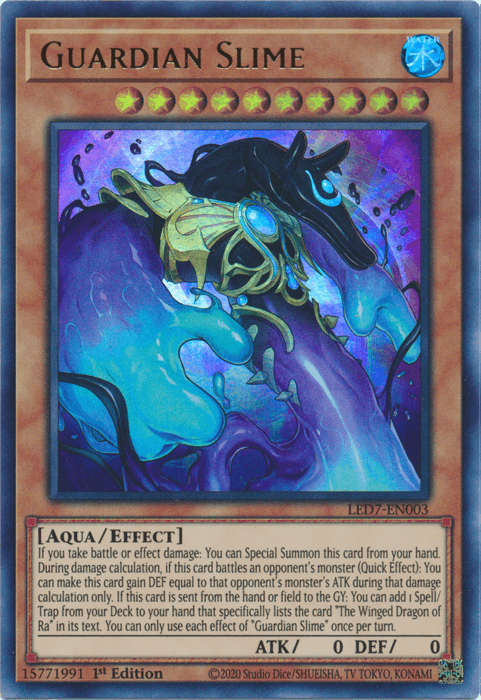 Guardian Slime [LED7-EN003] Ultra Rare (ONLINE ORDER ONLY)