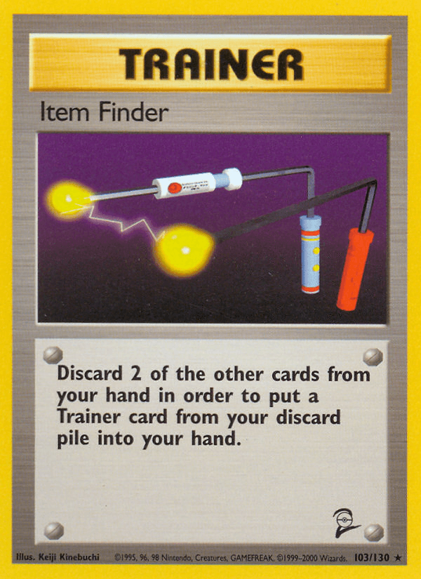 Item Finder (103/130) [Base Set 2] (Online Only)