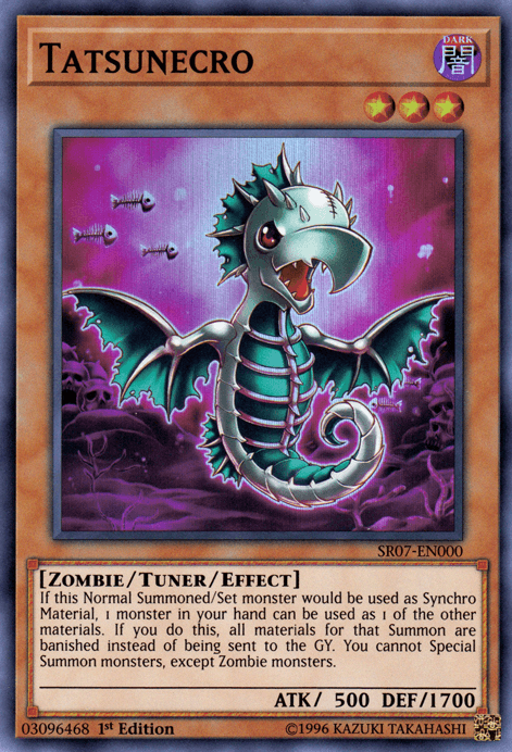 Tatsunecro [SR07-EN000] Super Rare (ONLINE ORDER ONLY)