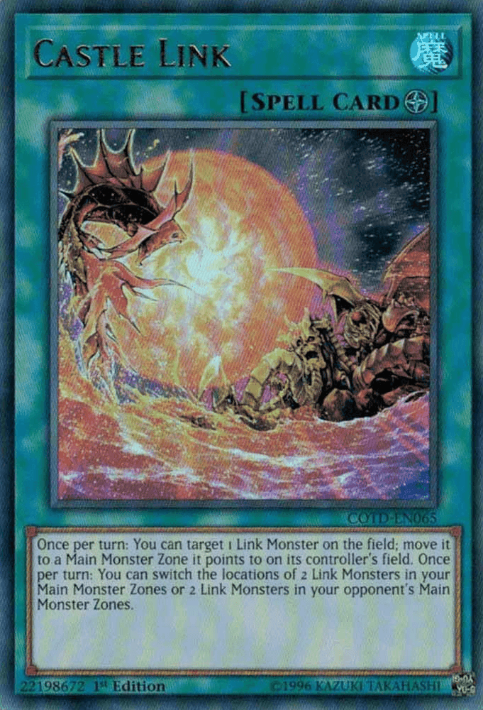 Castle Link [COTD-EN065] Ultra Rare (ONLINE ORDER ONLY)