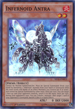 Infernoid Antra [SECE-EN013] Super Rare (ONLINE ORDER ONLY)