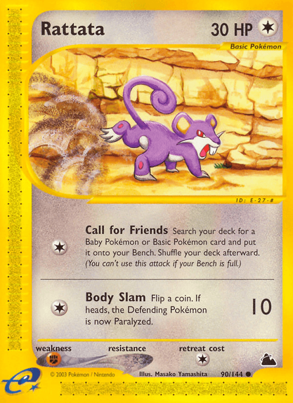 Rattata (90/144) [Skyridge] (Online Only)