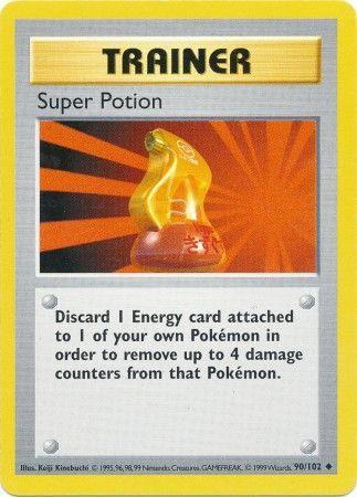 Super Potion (90/102) [Base Set Shadowless Unlimited] (Online Only)