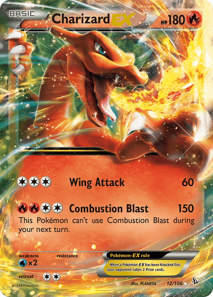 Charizard EX (12/106) [XY: Flashfire] (Online Only)