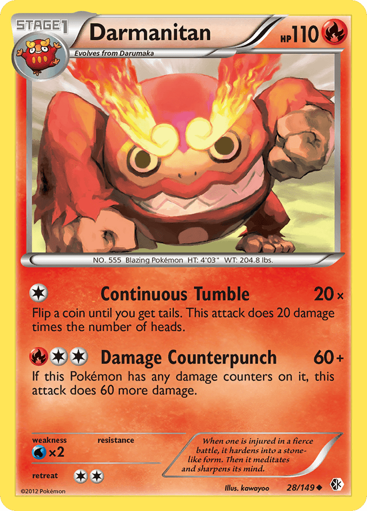 Darmanitan (28/149) [Black & White: Boundaries Crossed] (Online Only)