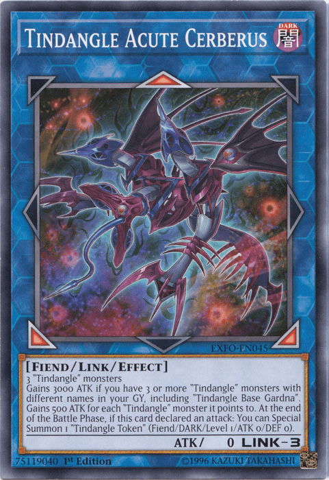Tindangle Acute Cerberus [EXFO-EN045] Common (ONLINE ORDER ONLY)