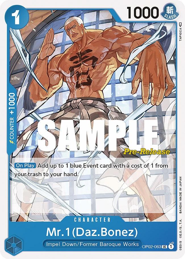 Mr.1 (Daz.Bonez) [Paramount War Pre-Release Cards] (ONLINE ORDER ONLY)