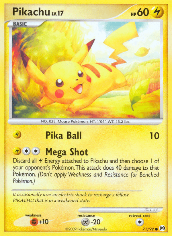 Pikachu (71/99) [Platinum: Arceus] (Online Only)