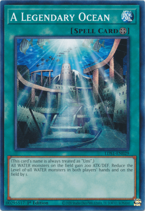 A Legendary Ocean [LDS1-EN029] Common (ONLINE ORDER ONLY)