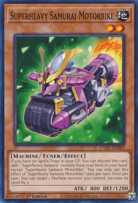 Superheavy Samurai Motorbike [CYAC-EN003] Common (ONLINE ORDER ONLY)