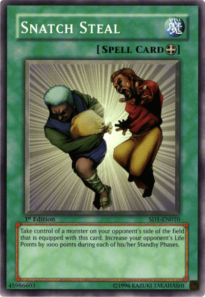 Snatch Steal [SD1-EN010] Common (ONLINE ORDER ONLY)