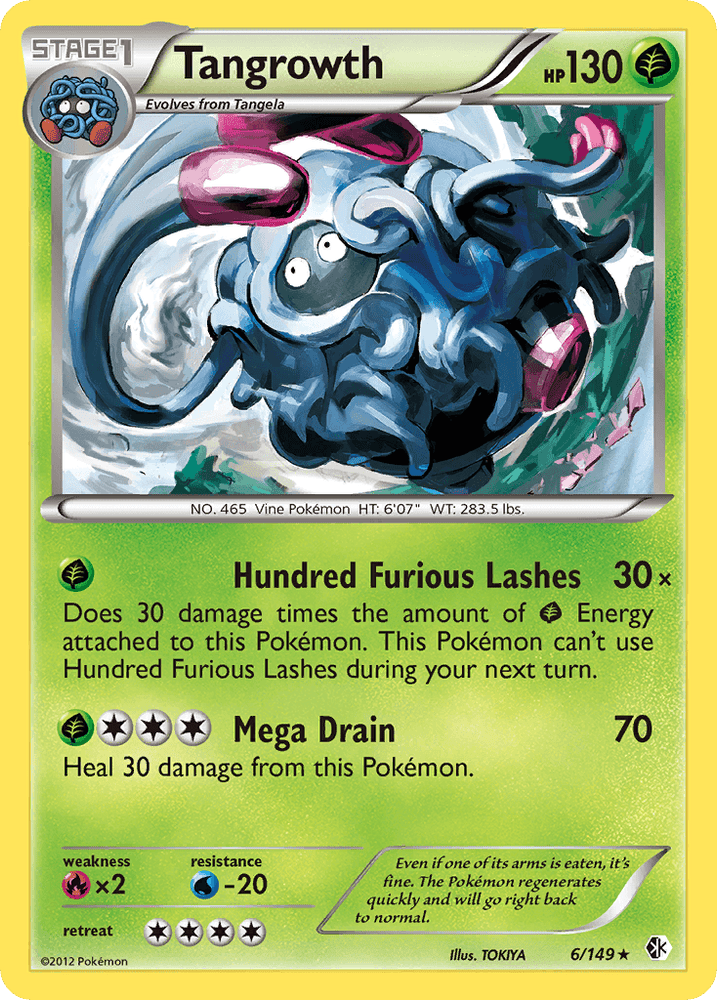 Tangrowth (6/149) [Black & White: Boundaries Crossed] (Online Only)