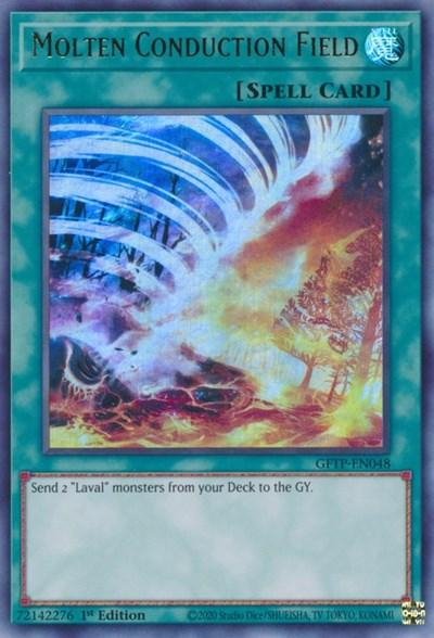 Molten Conduction Field [GFTP-EN048] Ultra Rare (ONLINE ORDER ONLY)