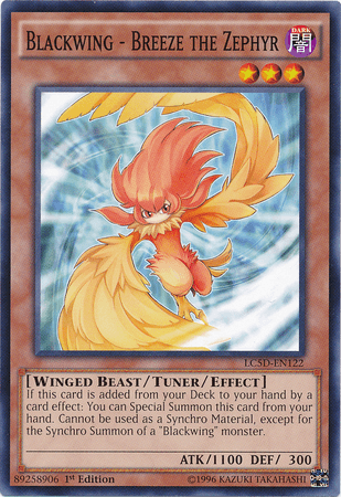 Blackwing - Breeze the Zephyr [LC5D-EN122] Common (ONLINE ORDER ONLY)