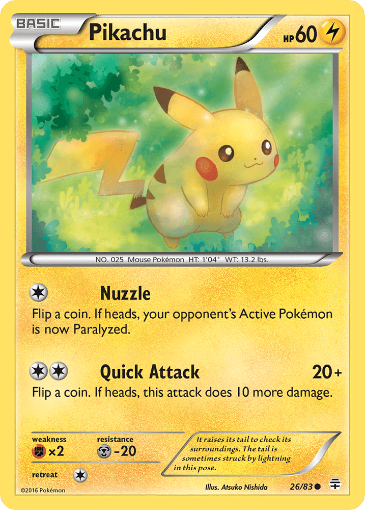 Pikachu (26/83) [XY: Generations] (Online Only)