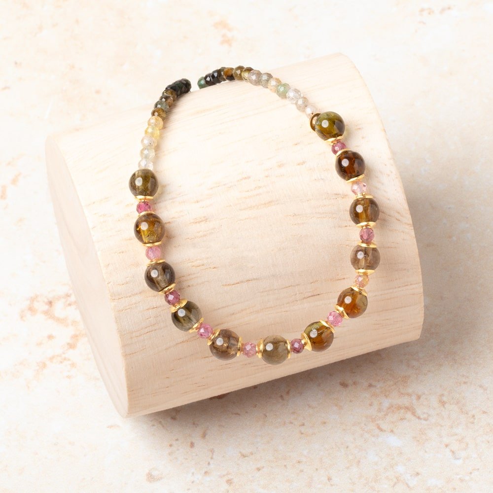 3mm 22kt Gold Plated Copper Plain Bead Cap 8 inch 380 pieces (ONLINE ORDER ONLY)