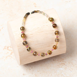 3mm 22kt Gold Plated Copper Plain Bead Cap 8 inch 380 pieces (ONLINE ORDER ONLY)