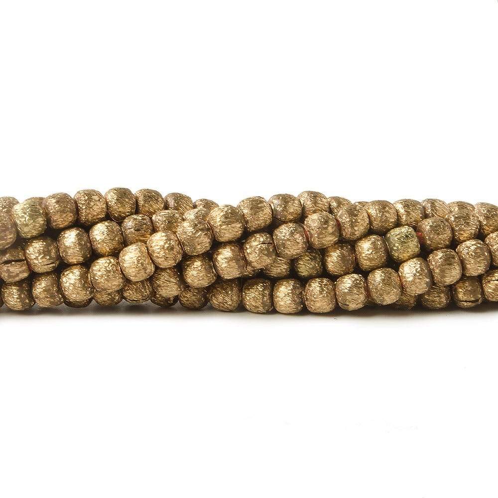 3mm Brushed Round Beads (ONLINE ORDER ONLY)