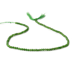 3mm Chrome Diopside Micro Faceted Round Beads 12.5 inch 120 pieces (ONLINE ORDER ONLY)
