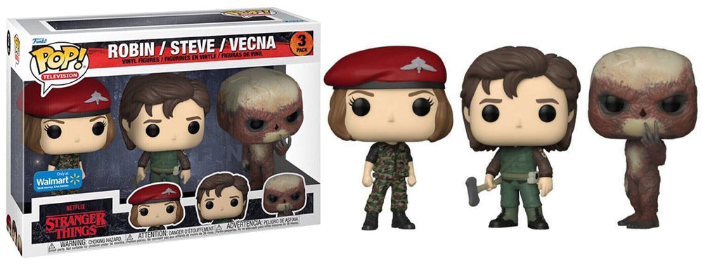 Robin/ Steve/ Vecna (Stranger Things) 3-pk - Walmart Exclusive (Online Order Only)