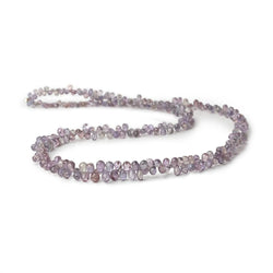 3x2-5.5x3mm Plum Sapphire Faceted Tear Drop Beads 17 inch 300 pieces AA (ONLINE ORDER ONLY)