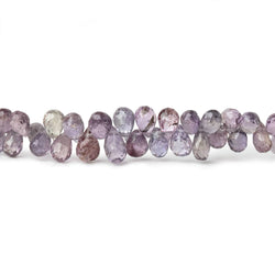 3x2-5.5x3mm Plum Sapphire Faceted Tear Drop Beads 17 inch 300 pieces AA (ONLINE ORDER ONLY)