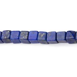 4-4.5mm Lapis Lazuli Plain Cube Beads 14 inch 78 pieces (ONLINE ORDER ONLY)
