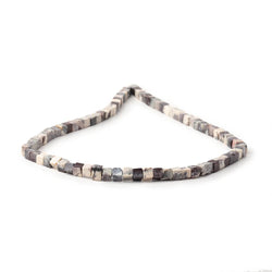 4-4.5mm Porcelain Jasper Plain Cube Beads 14 inch 80 pieces (ONLINE ORDER ONLY)
