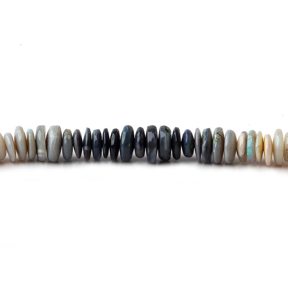 4-5mm Australian Opal Plain Heshi Beads 18 inch 290 pieces A (ONLINE ORDER ONLY)