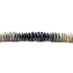 4-5mm Australian Opal Plain Heshi Beads 18 inch 290 pieces A (ONLINE ORDER ONLY)