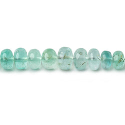 4-6mm Emerald Plain Rondelle Beads 18 inch 154 pieces AAA (ONLINE ORDER ONLY)