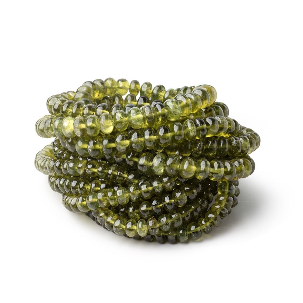 4-7mm Idocrase Plain Rondelle Beads 18 inch 121 pieces AA (ONLINE ORDER ONLY)