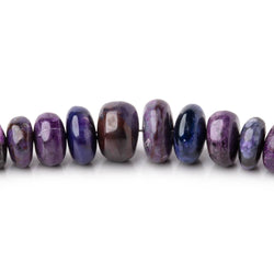 4-8.5mm Sugilite Plain Rondelle Beads 18 inch 166 pieces AAA (ONLINE ORDER ONLY)