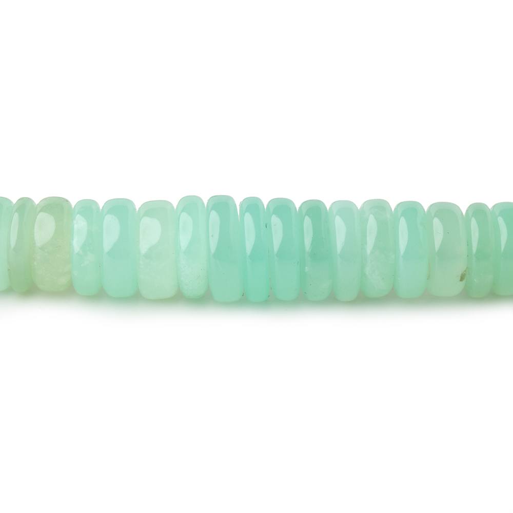 4-8mm Chrysoprase Plain Heshi Beads 18 inch 280 pieces (ONLINE ORDER ONLY)