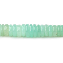 4-8mm Chrysoprase Plain Heshi Beads 18 inch 280 pieces (ONLINE ORDER ONLY)